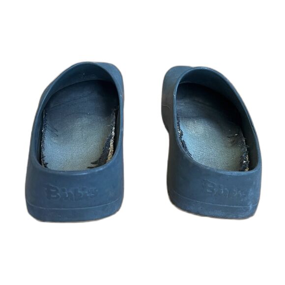 Birkenstock Black Super Birki Rubber Clog Sandals Shoes Women's Size 10 - Picture 4 of 9